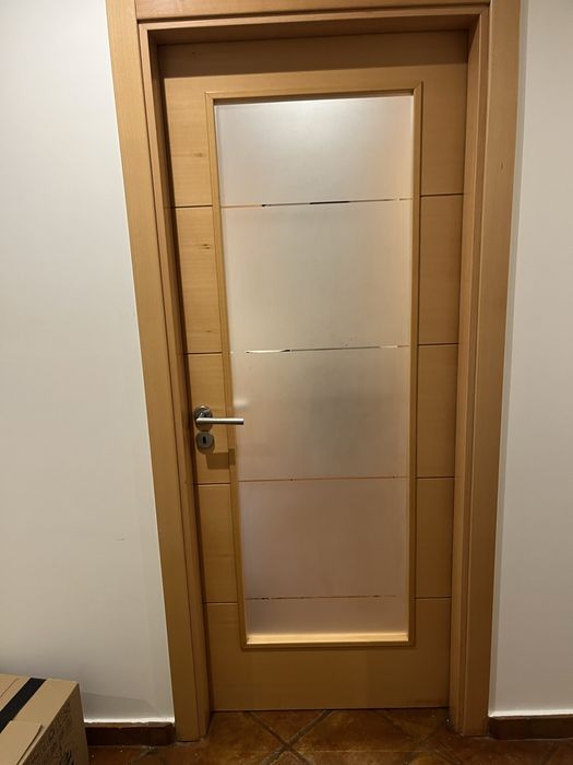 Portas de madeira faia