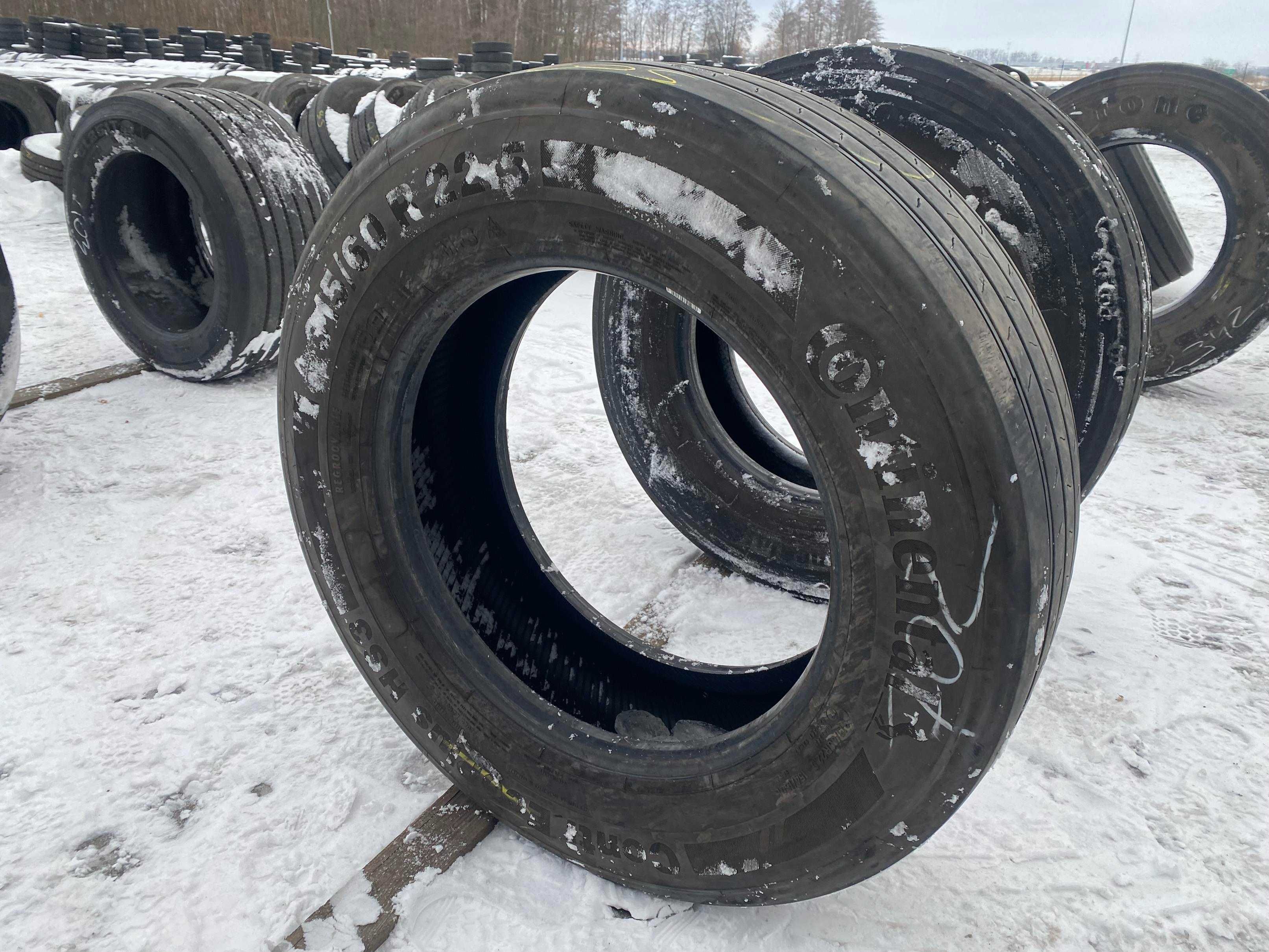 315/60R22.5 Opona CONTINENTAL  ECO PLUS HS3 8mm Przód HS 3