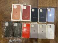 Новий чохол на iPhone 12 mini Leather Case, Silicon Case