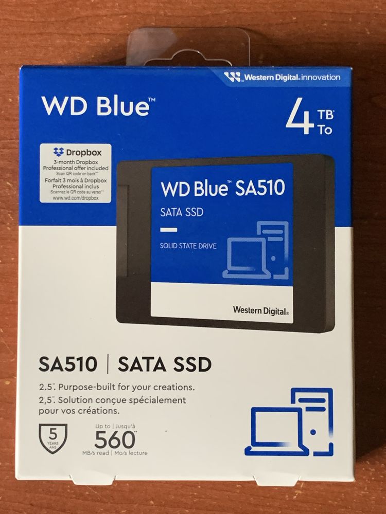 WD SSD Blue SA510 WDS400T3B0A de 4 TB