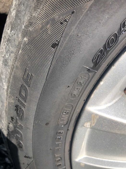 Комплект дисків з гумою диски R15 5x112 Volkswagen Skoda 6,5J ET50 VAG