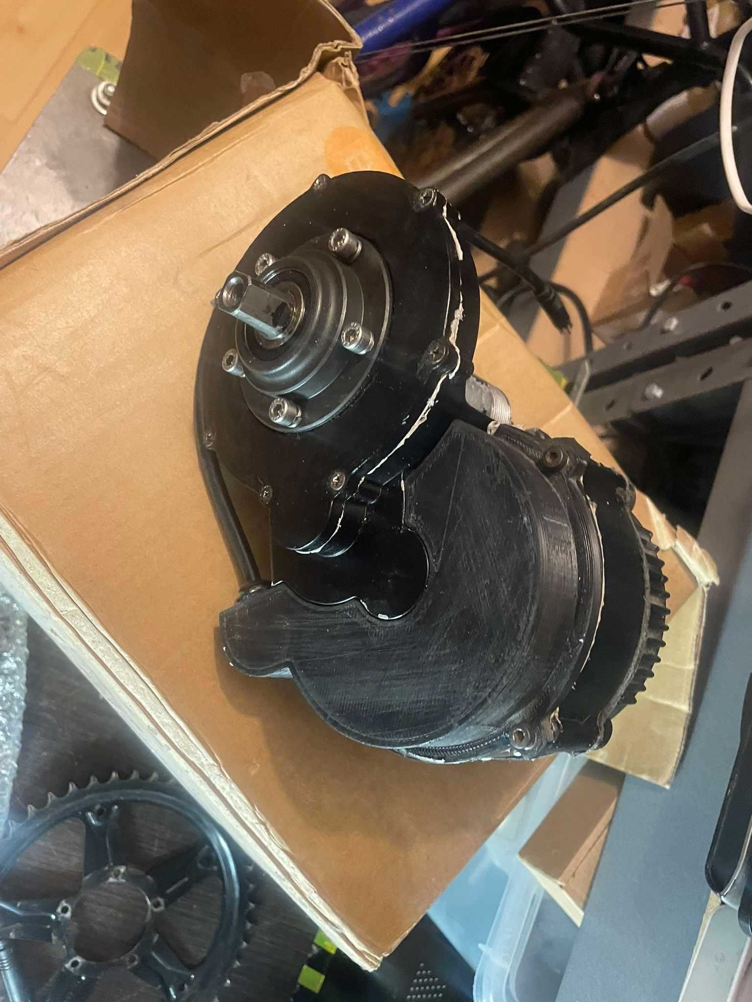 silnik bafang bbs02b + sterownik 750w + zestaw DIY zewnetrzny esc