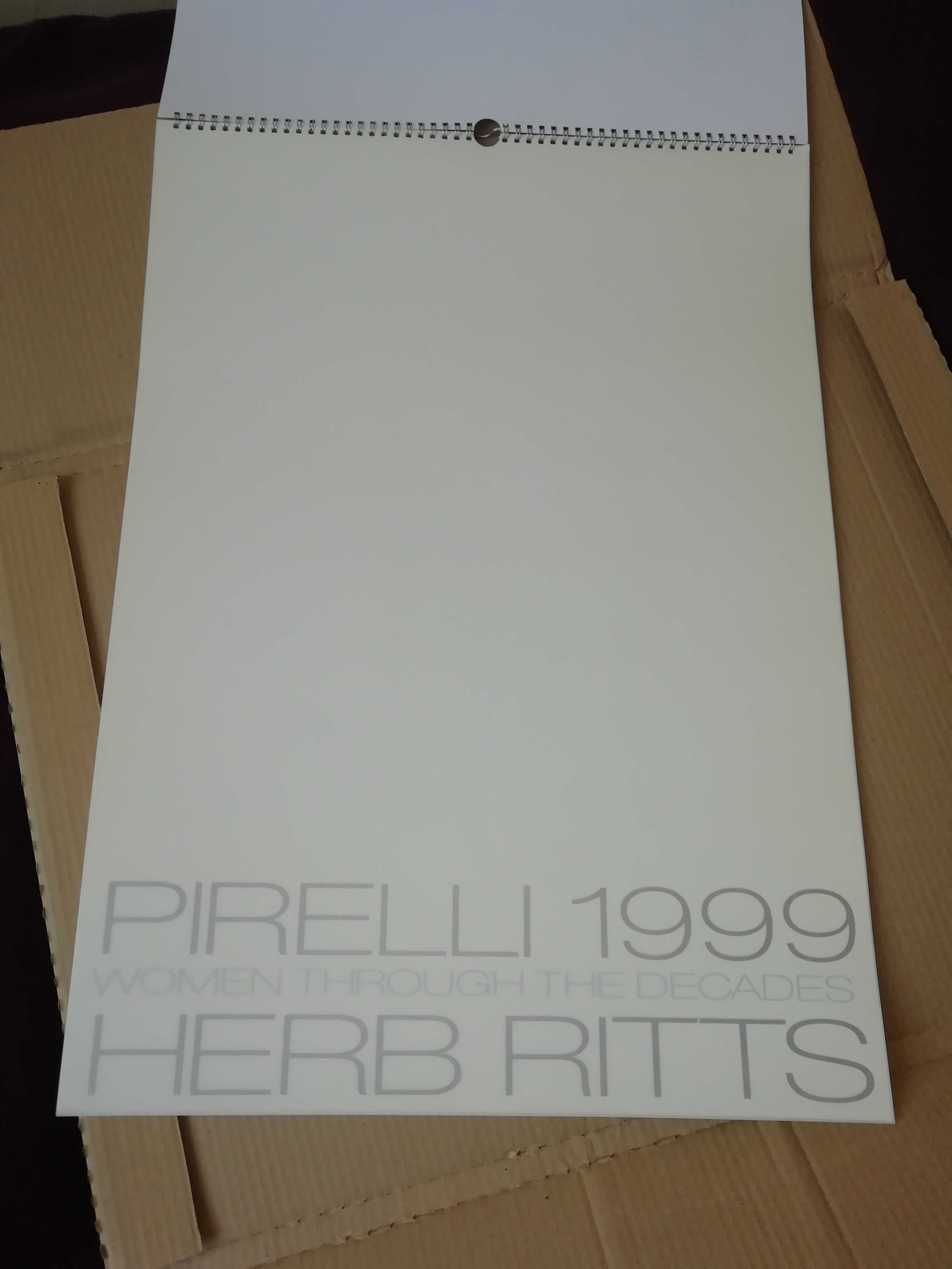Kalendarz Pirelli z 1999r.
