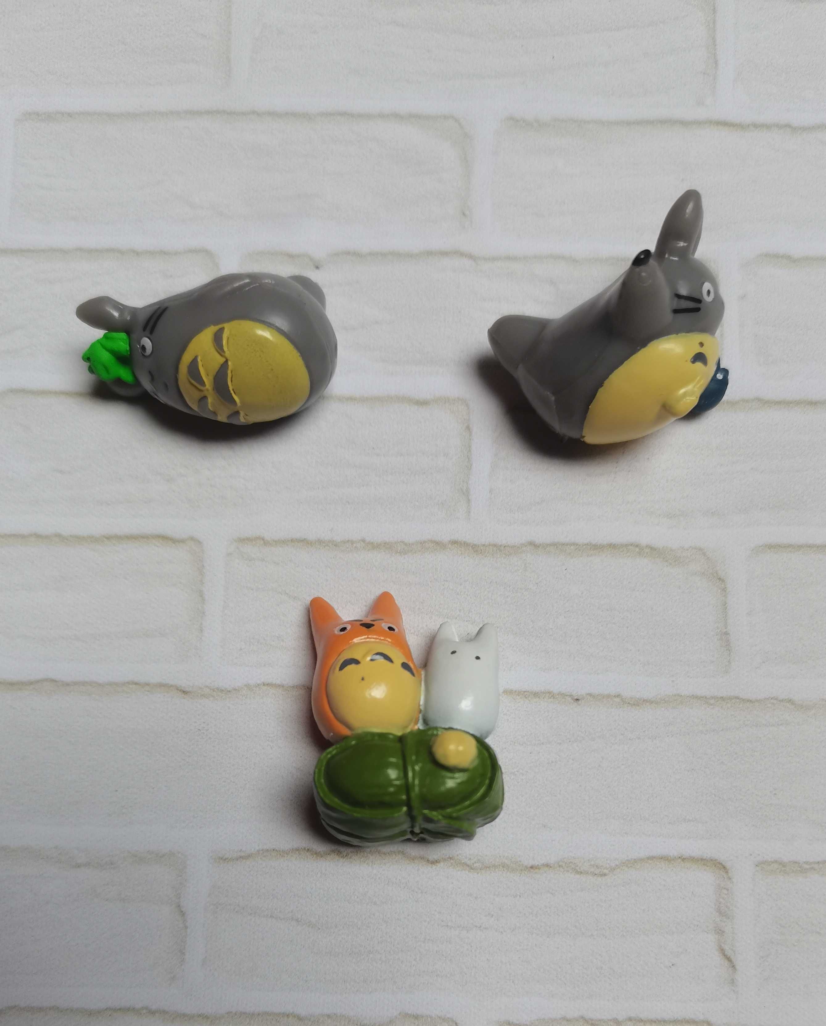 3 mini figurki: Totoro, Mój Sąsiad Totoro (anime Ghibli) [1]