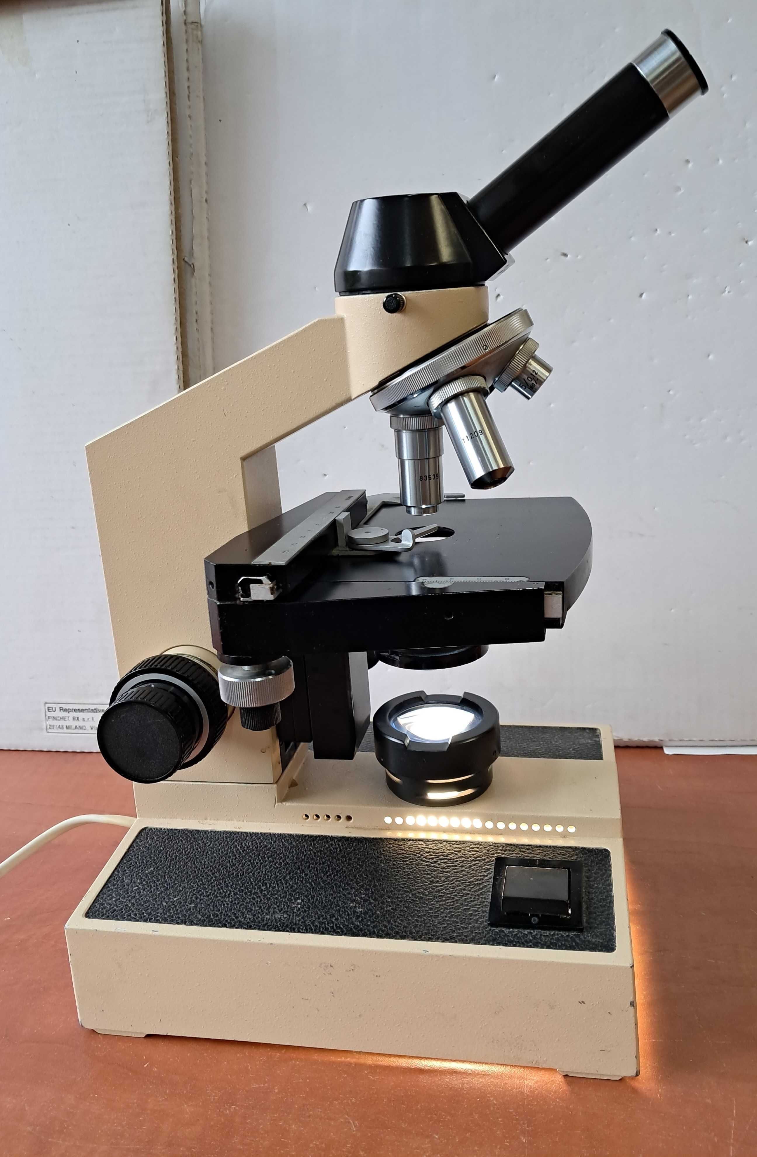 Mikroskop biologiczny STUDAR PZO Warszawa LED