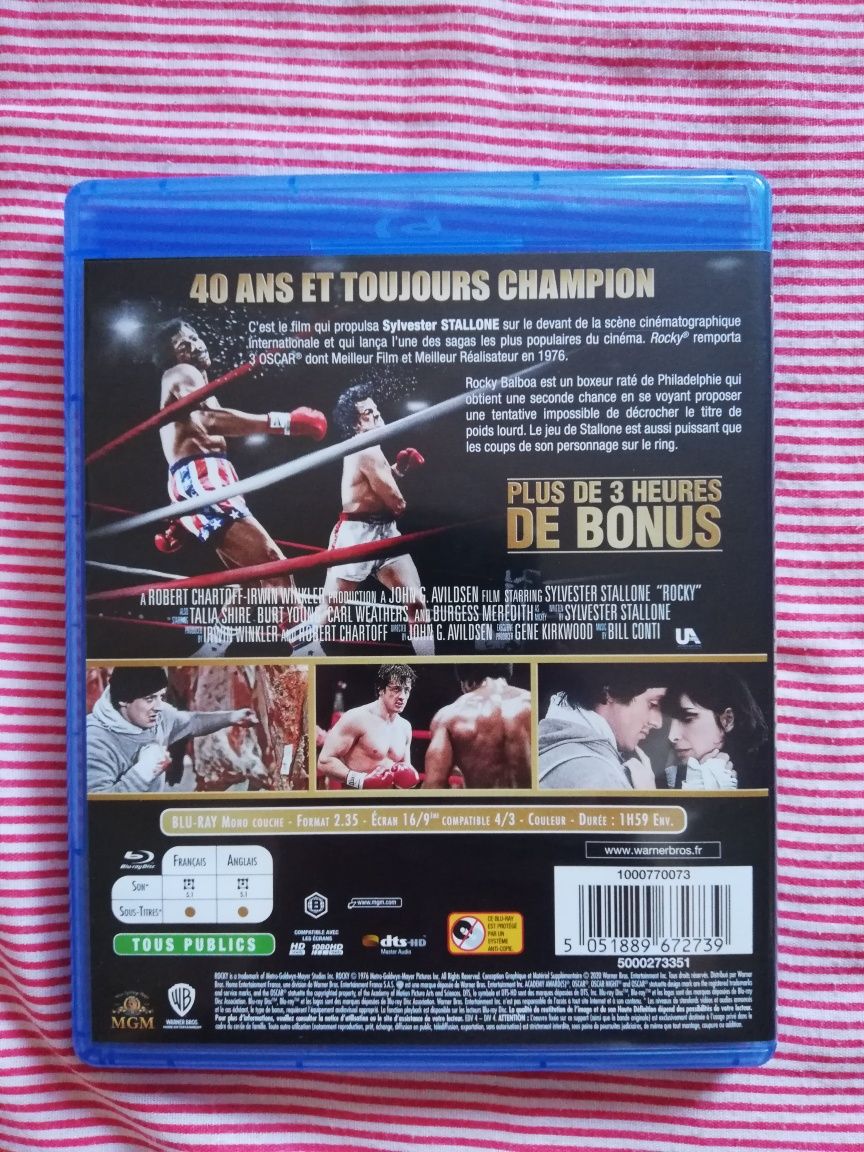 Blu ray do filme "Rocky" (portes grátis)