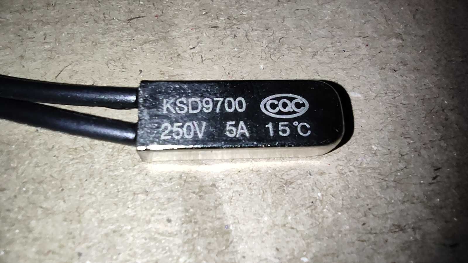 Датчик температуры KDS9700 250v 5A биметалический