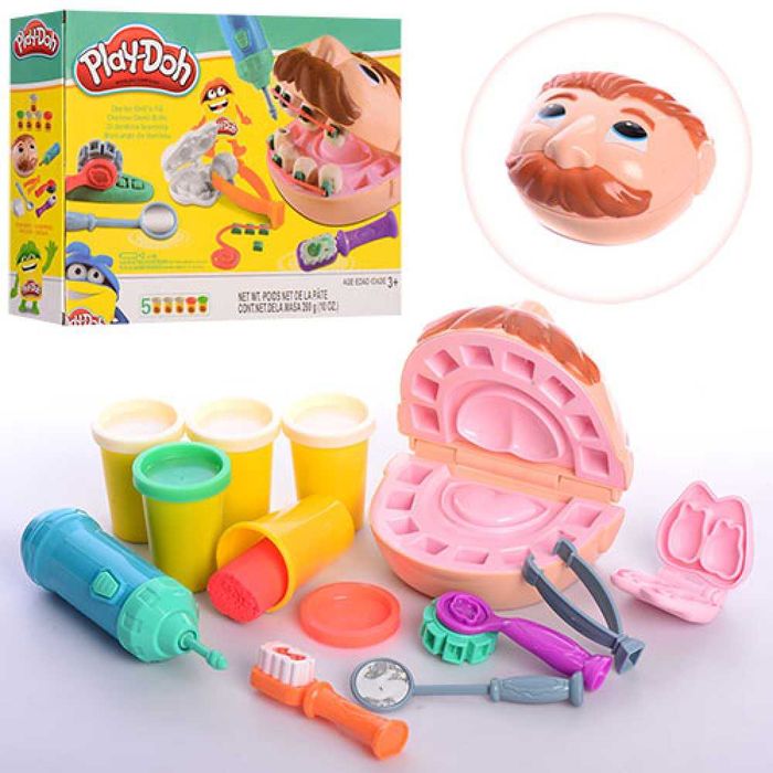 Ігровий набір пластилін Play-Doh Містер зубастик Стоматолог Дантист