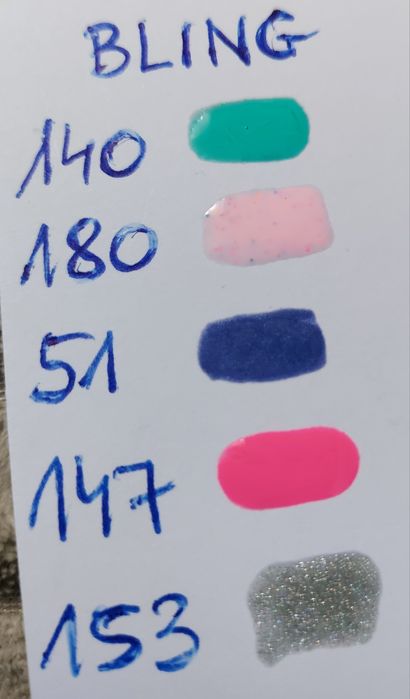 Zestaw Lakiery hybrydowe 20szt Bling DLB ChuJie Chameleon