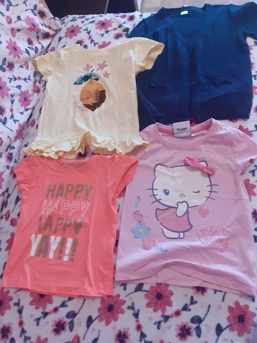 Okazja.Tanio zestaw ubran 110-116 dziewczynka