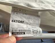 Pokrowiec sofy Ikea EKTORP 2-osobowej