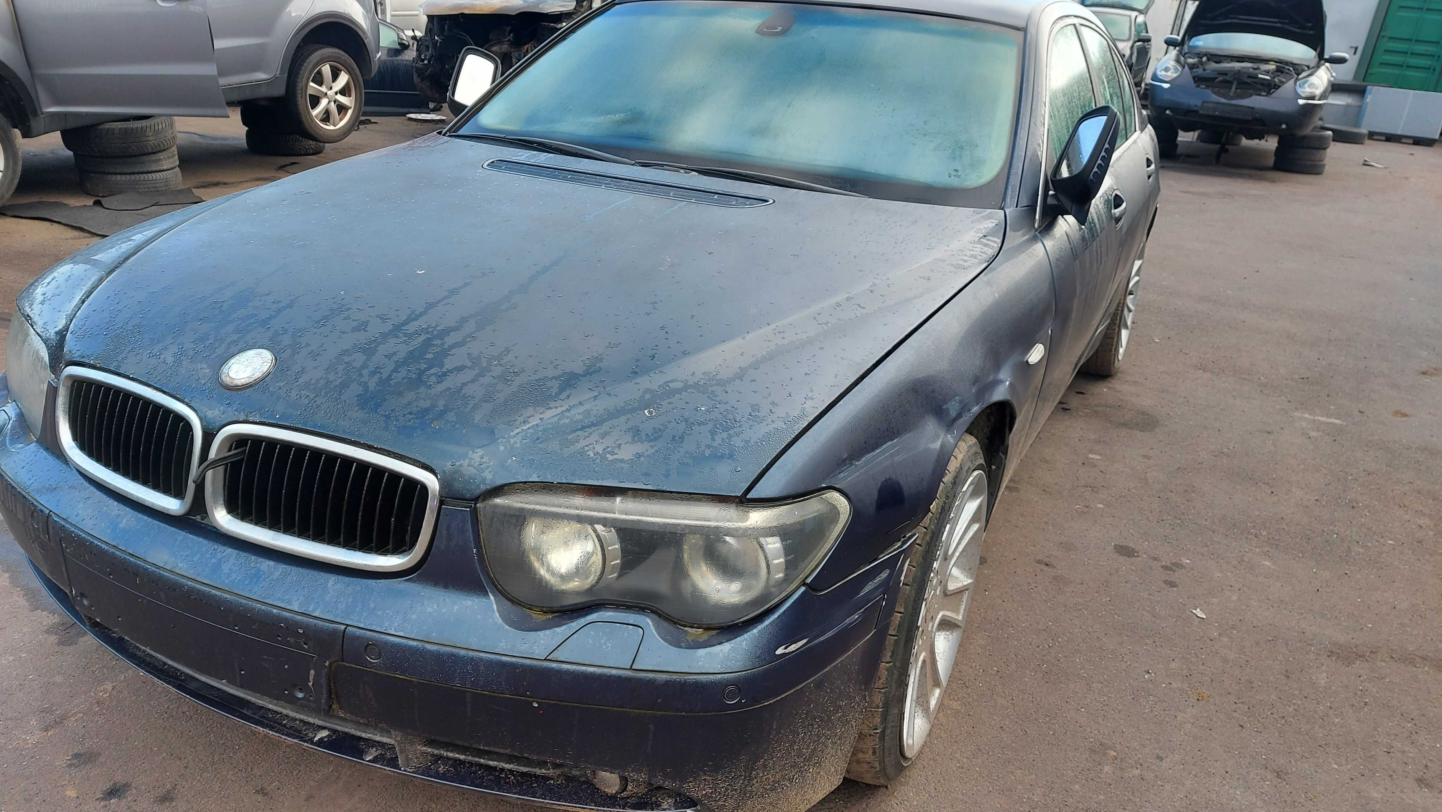 BMW 7 E65 fotele kanapa komplet bananowy kolor sedan FV