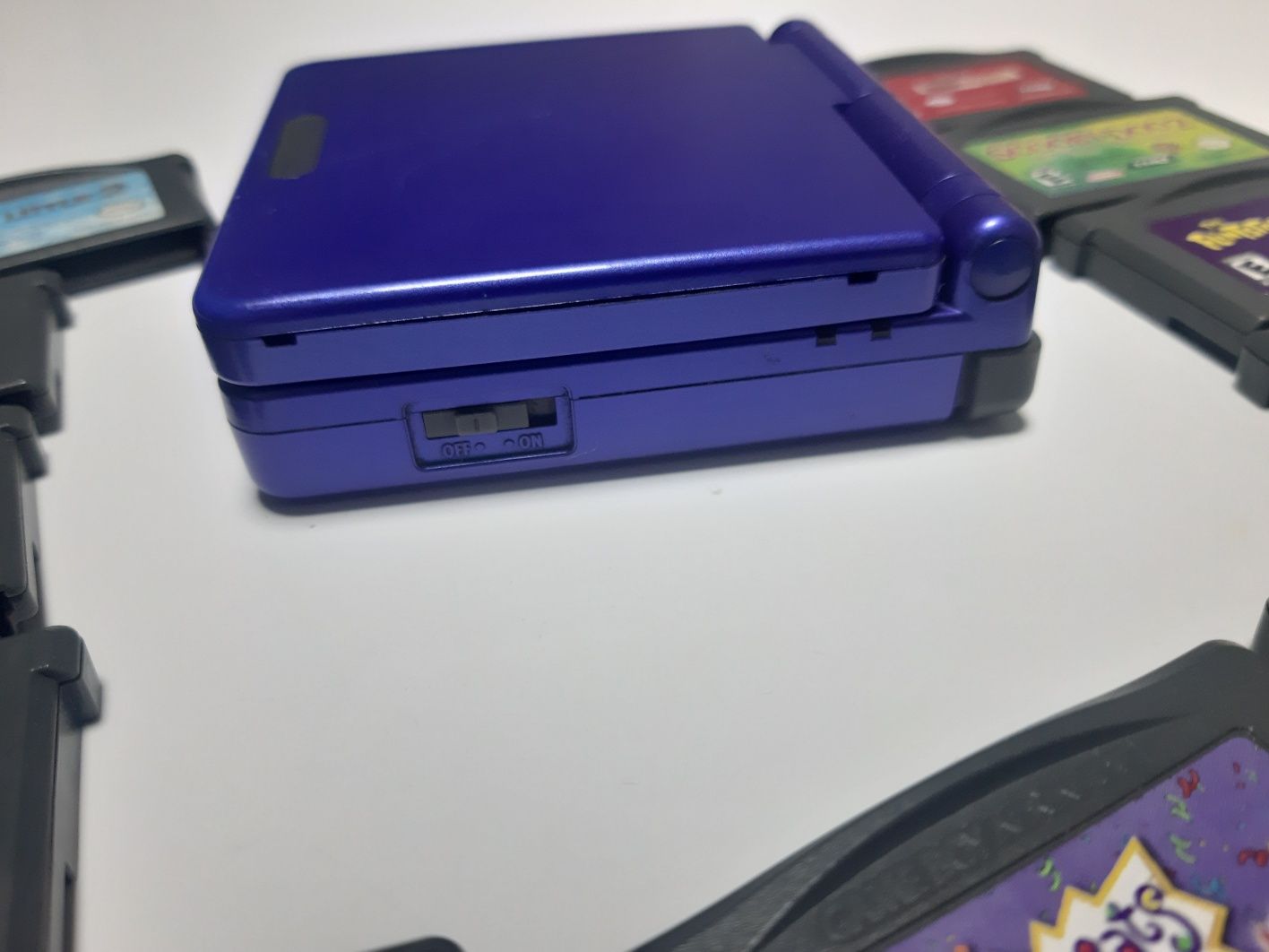 Gameboy Advance SP niebieski Blue 16 gier ładowarka lub zamiana na PS4