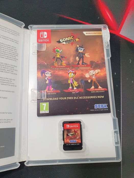 Sonic Forces Como Novo