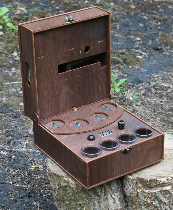 USB автобармен – автомат дозатор для напоїв, 4 чарки, 2 режими