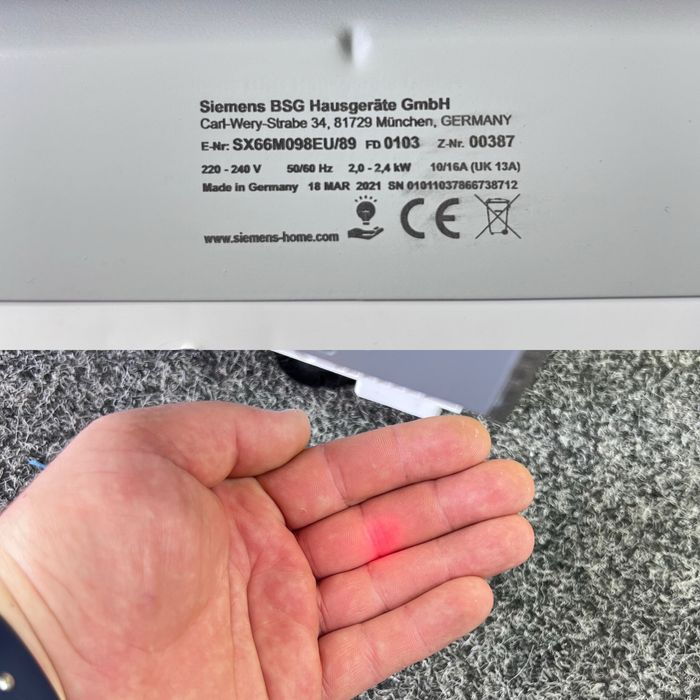 ПММ Siemens iQ500 SX66M098EU встраиваемая 60см XXL ПРЕМИУМ КЛАСС