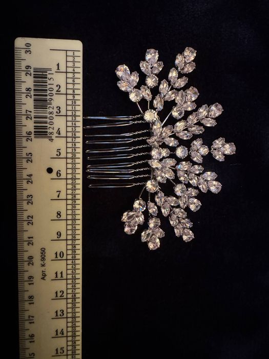 Весільний гребінець (новий). Прикраса для волосся