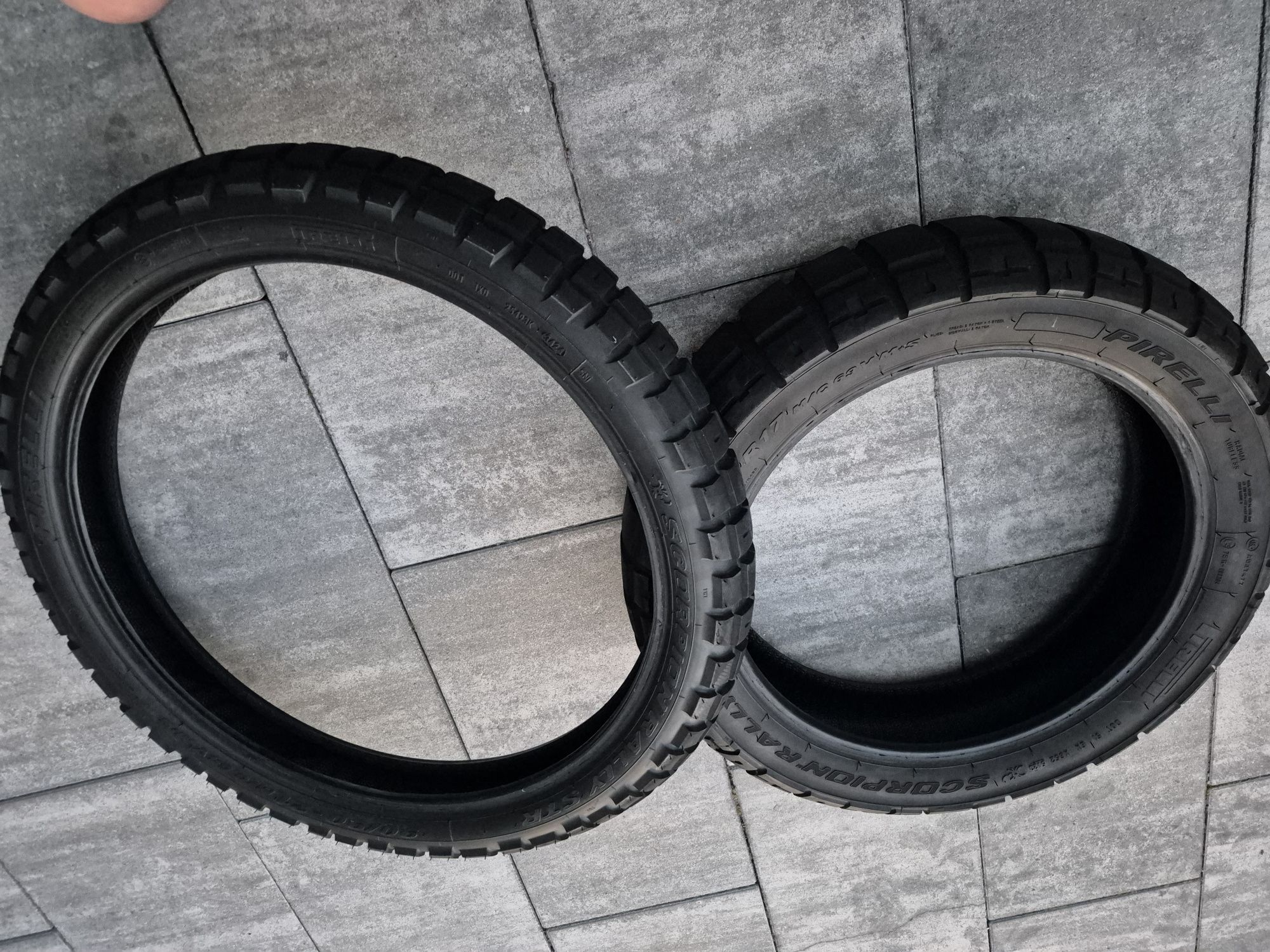 Opony bmw f 800 gs pirelli scorpion rally  str
