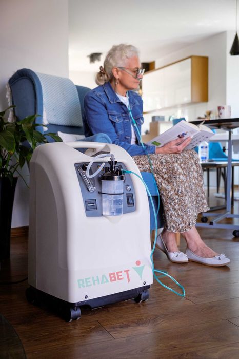 Koncentrator tlenu WYPOŻYCZALNIA wynajem butla aparat tlen 24H