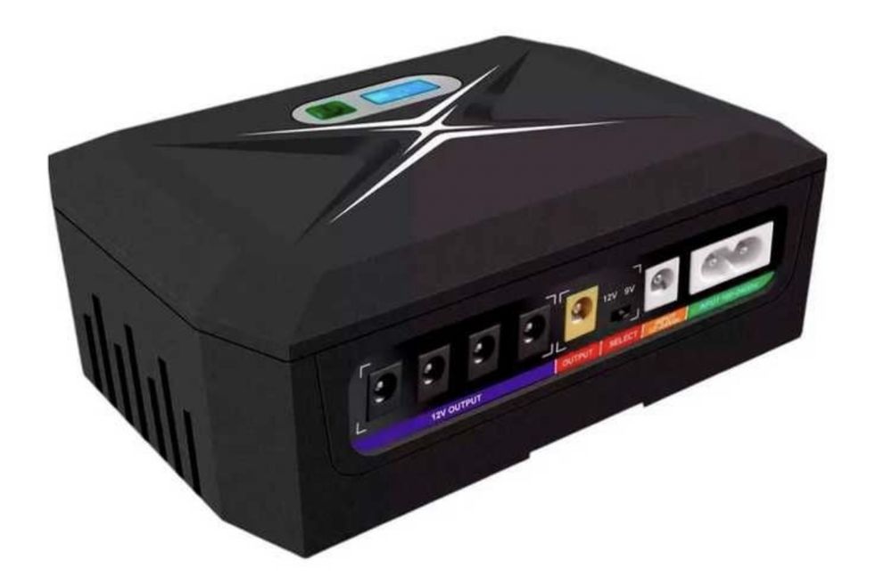 ДБЖ UPS DC1036P 36W 2A/ 60W WifI для роутера, відеонагляду