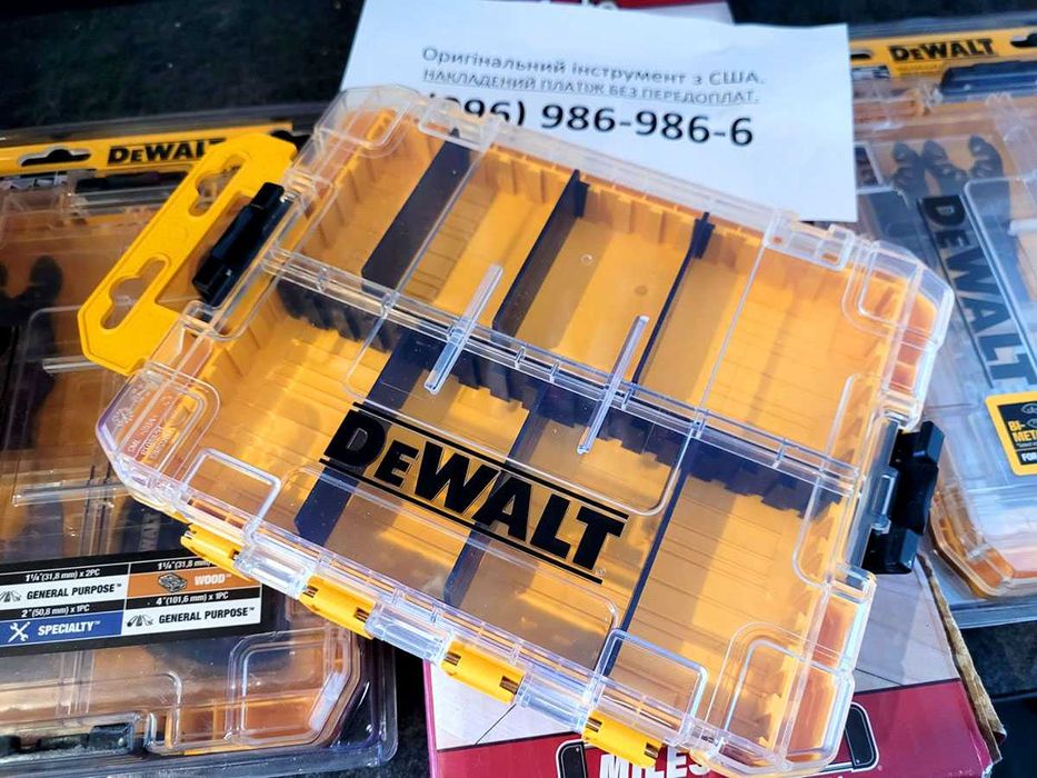 Кейс органайзер 22х16х3.5 см ToughCase DeWALT DWAN2190