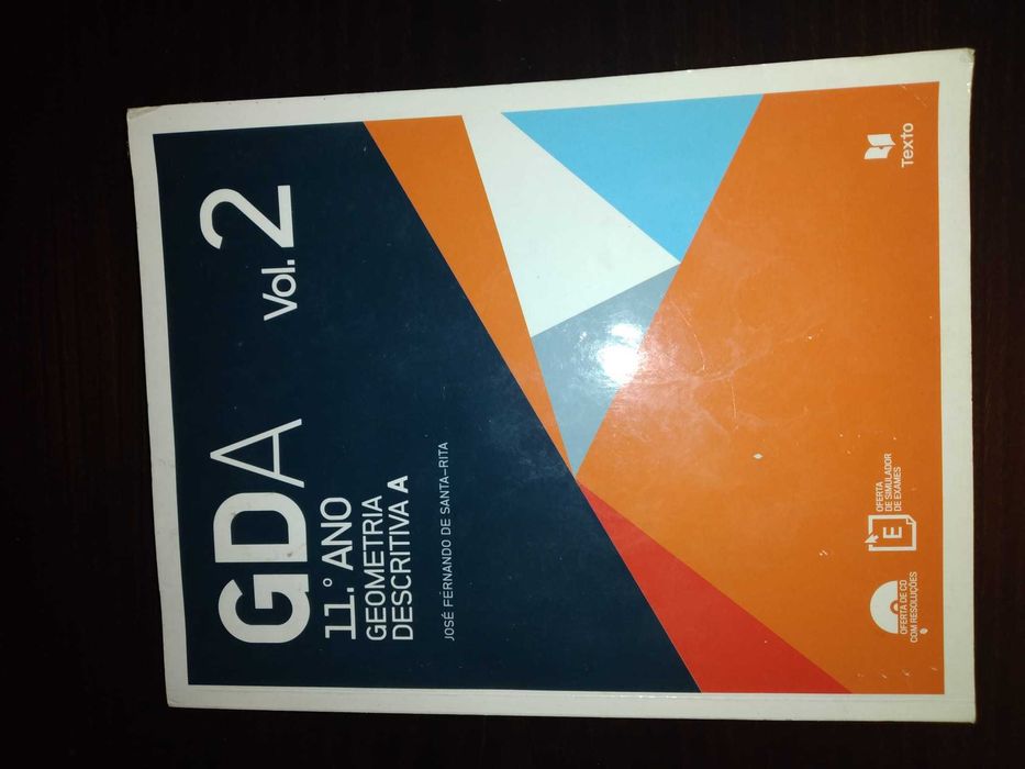 Manuais de Geometria descritiva 10 e 11 ano