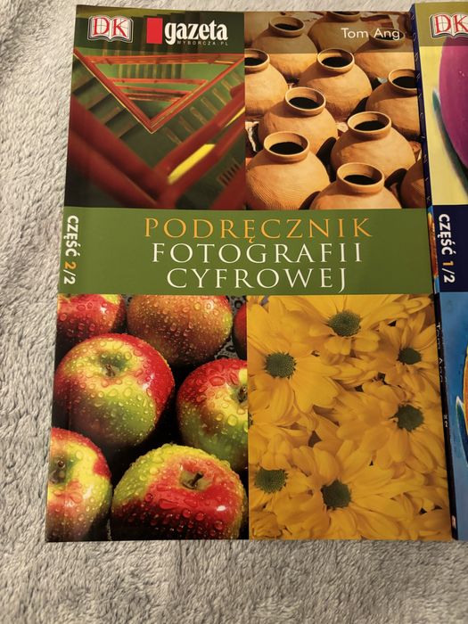 2 ksiazki podręcznik fotografii cyfrowej