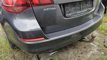 Zderzak tył tylny z177 opel astra j IV 4 kombi czujniki pdc ładny