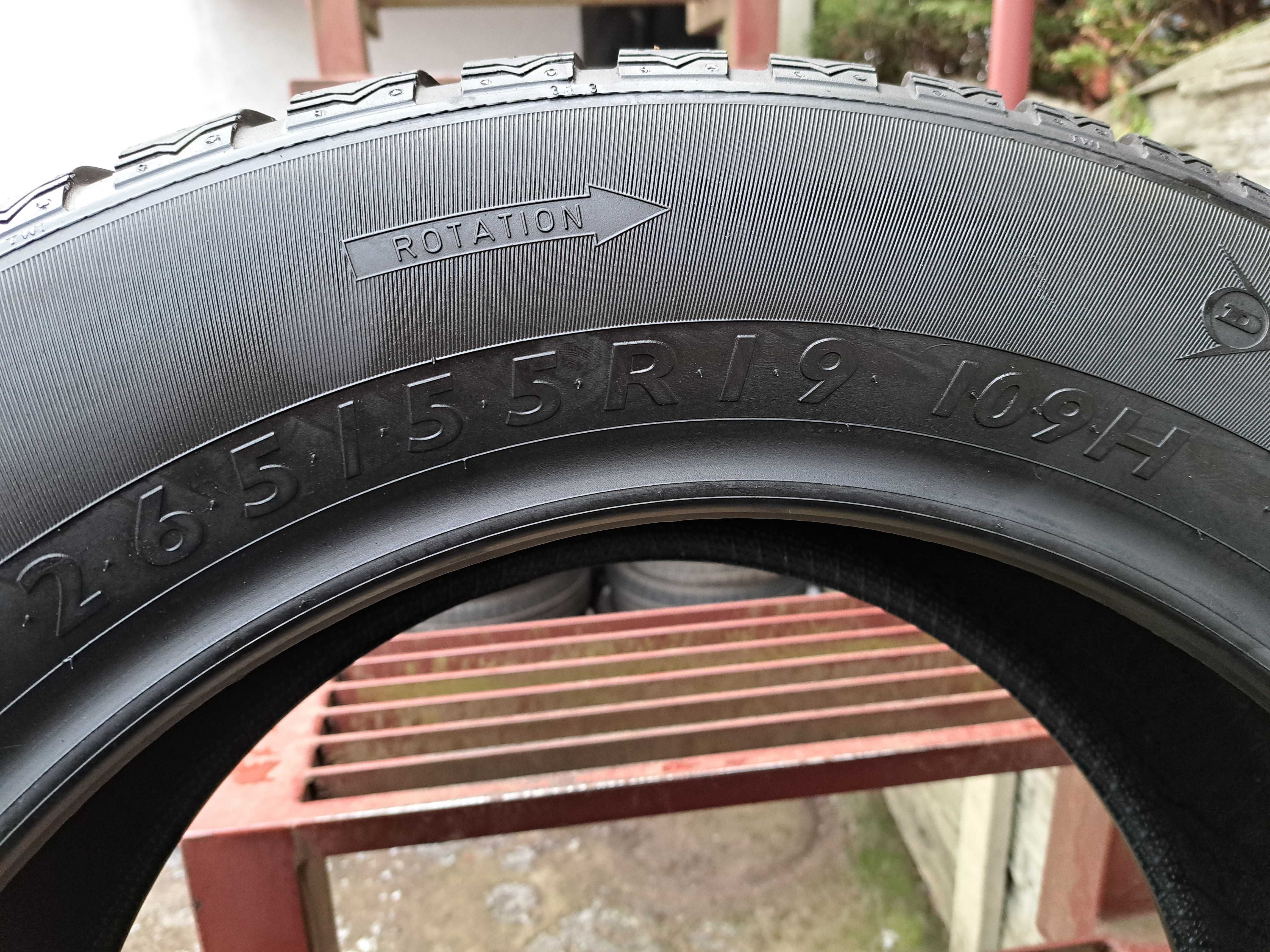 Opona NOWA zimowa 265/55 R19 Dunlop Grandtrek WT M3 Montaż gratis ! !