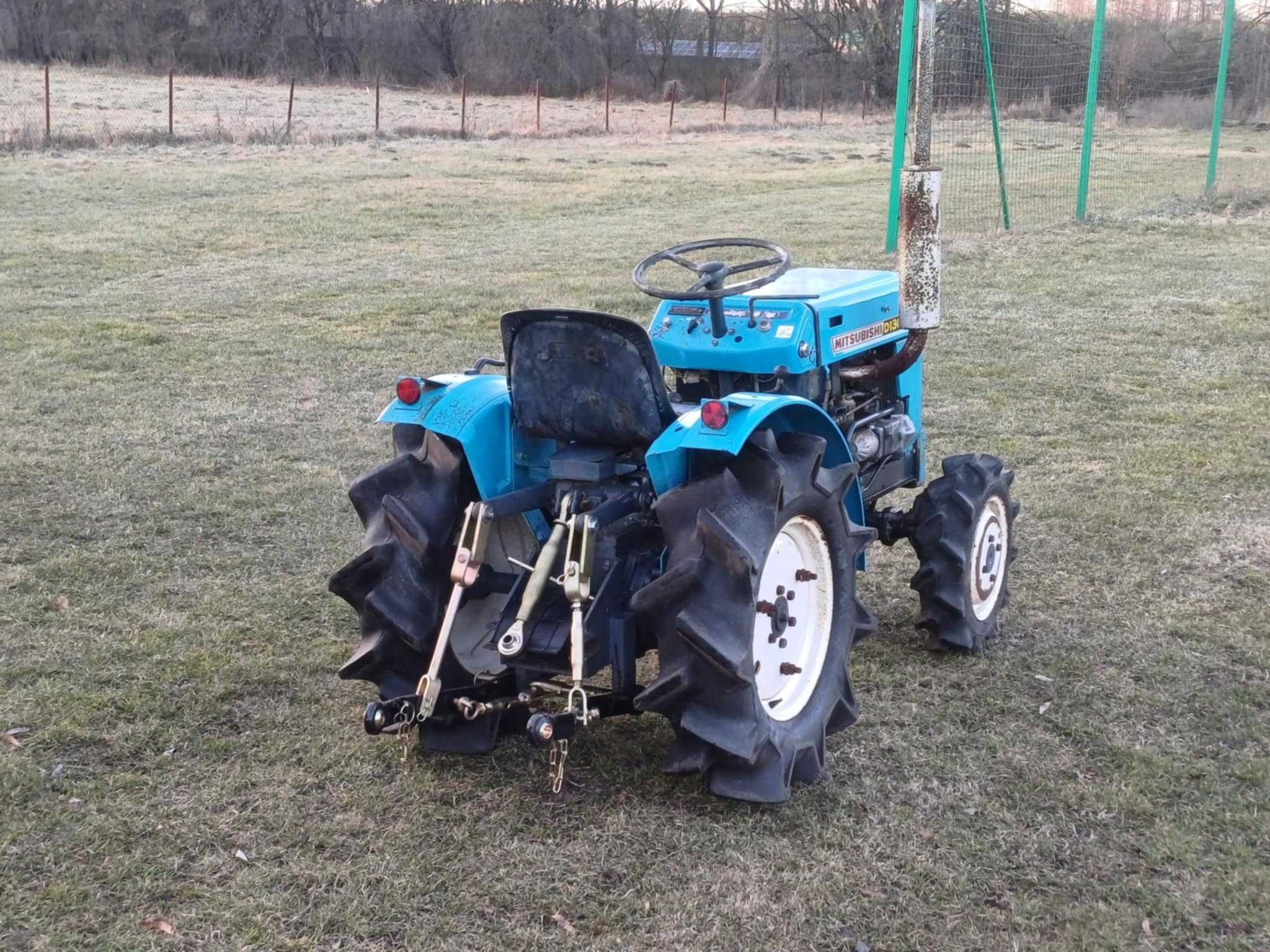 Traktor traktorek ogrodowy Mitsubisi D1300