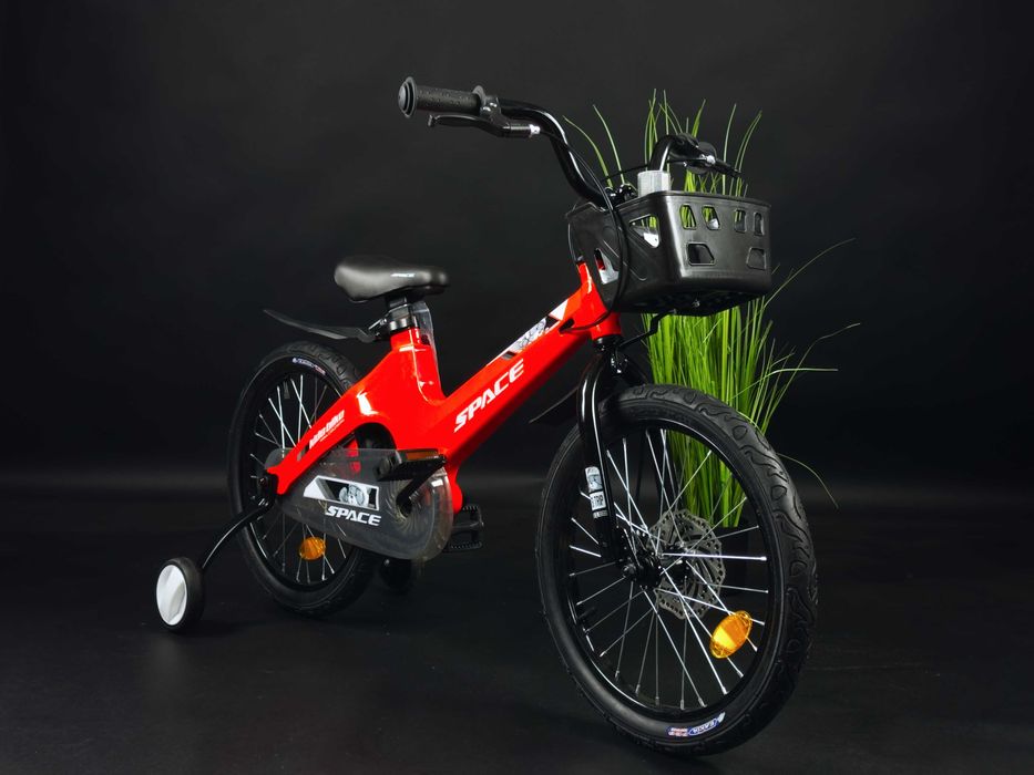 Велосипед MG 18" SPACE KID MOON DD рама-10" червоний 2025