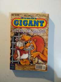 Komiks z serii Gigant nr 9/99