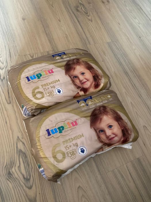 Pampersy lupidu rozmiar 6