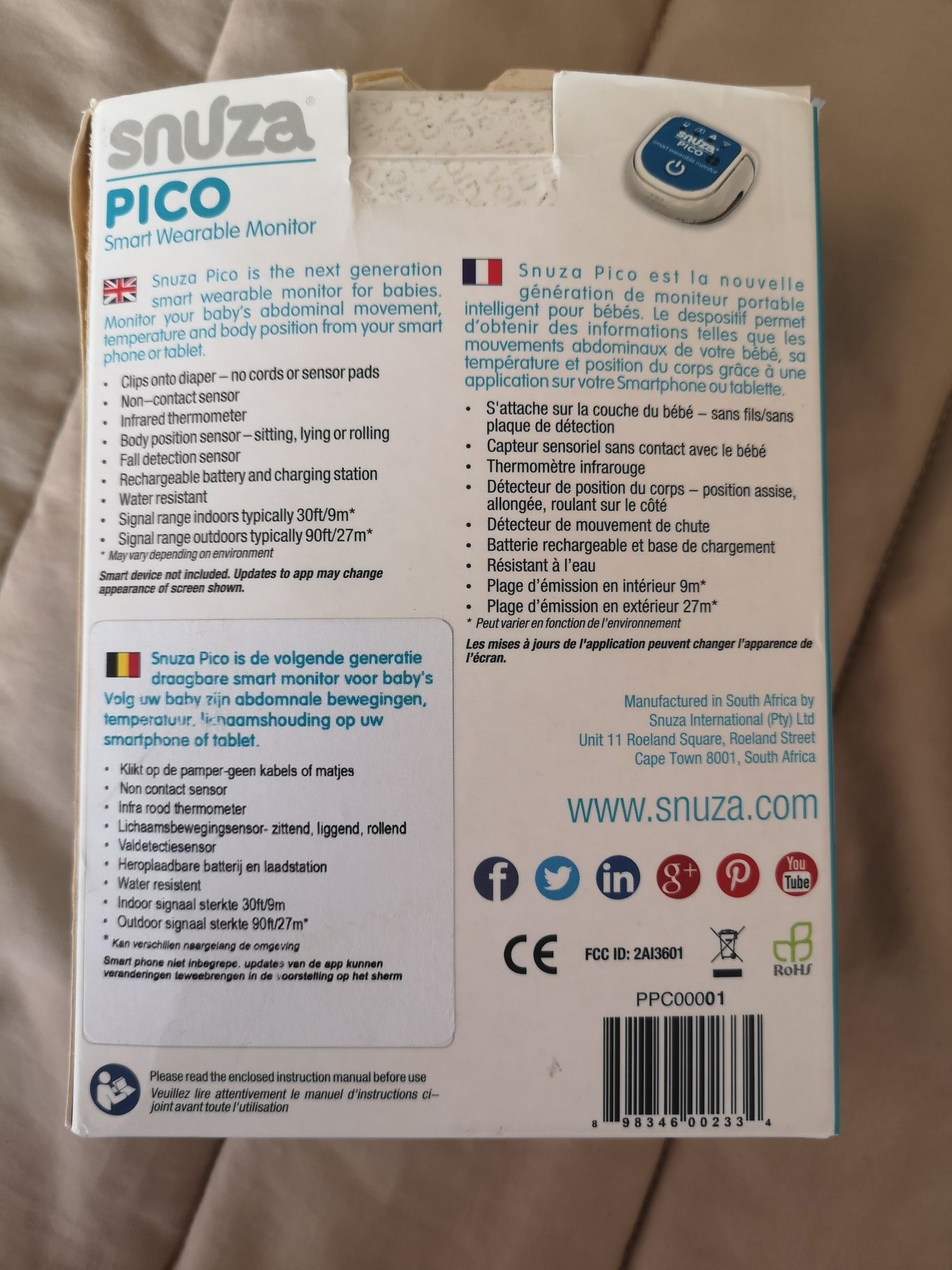 Sensor de apneia