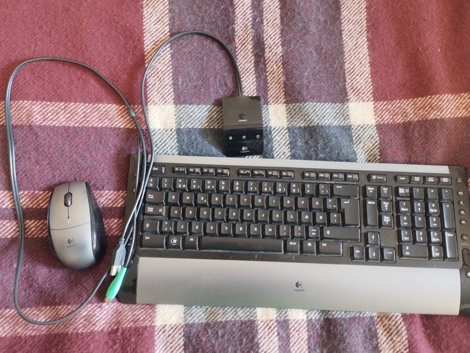 Комплект клавіатура з мишею Logitech Cordless Desktop S 510 USB+PS