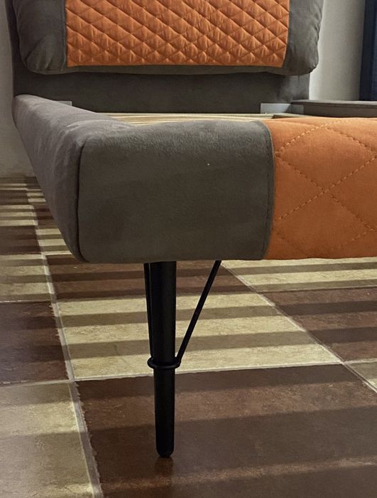 Дитяче ліжко в тканині, 900*/2000