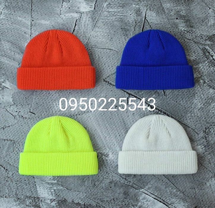 РАСПРОДАЖА Шапка "X" Polo ,Леон,бини,шапка короткая beanie шапка бини