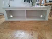 Ikea Hemnes półka drewniana wisząca bejcowana
