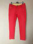 Spodnie jeansowe czerwone L r.40