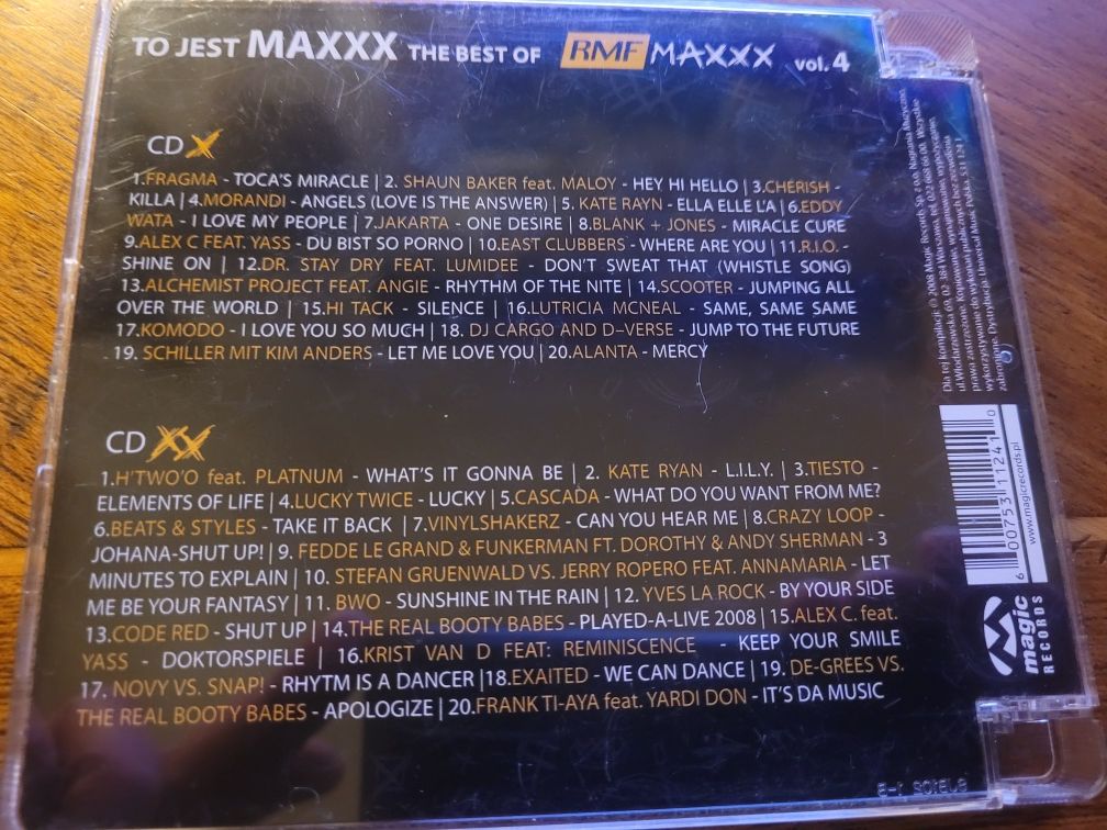 CD x 2 To jest Maxxx vol.4 Best of RMF 2008 Magic Records