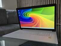 Duży Bialy HP 17,3' 17-BY N4000 8GB RAM SSD 256GB Windows 11 Office