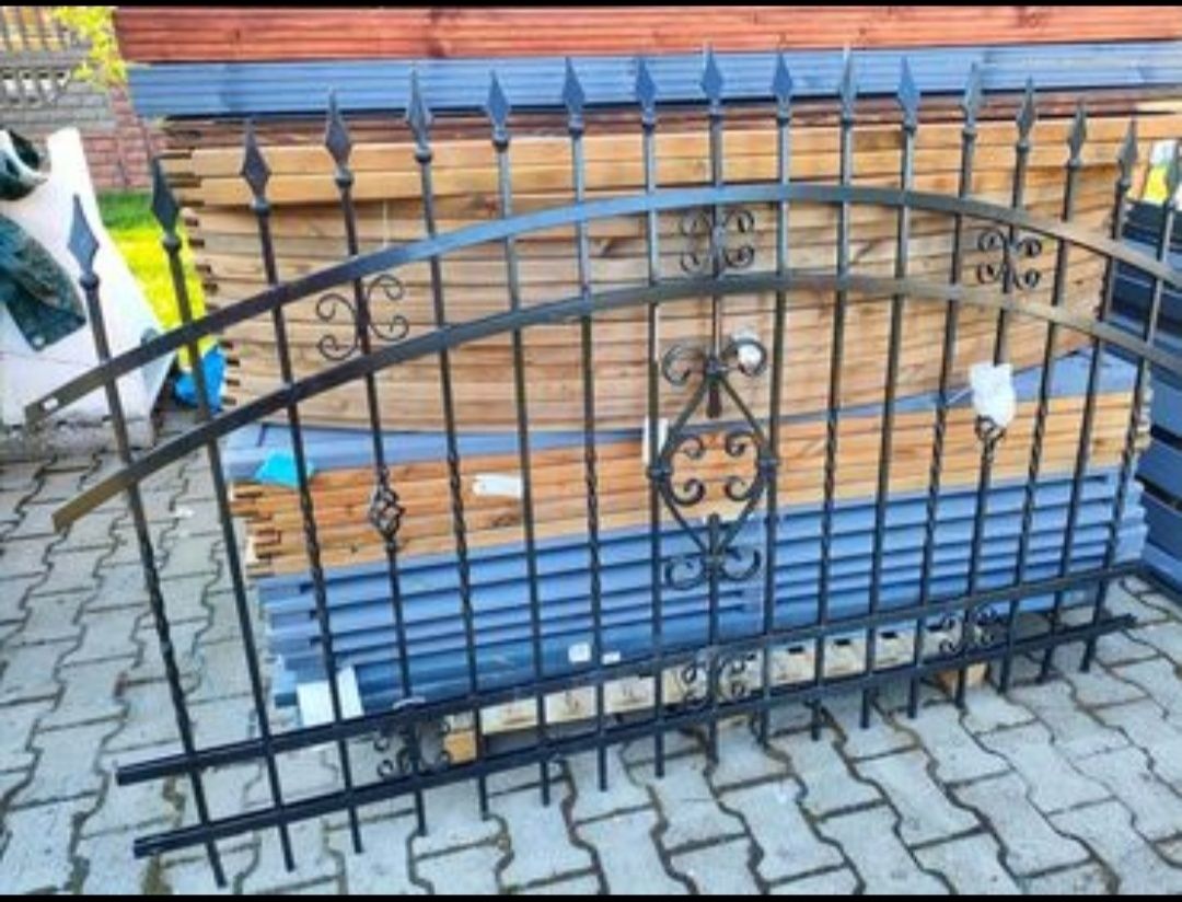 Brama kuta pełen profil 2m Verona przęsła