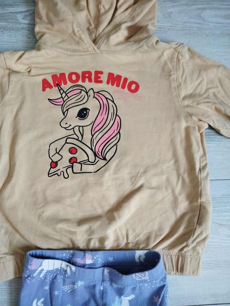 Bluza i getry dla dziewczynki