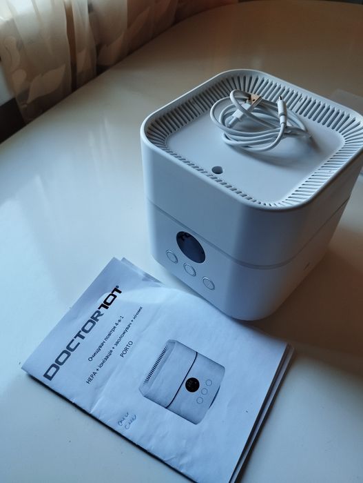 Доктор 101.Очищувач, зволожувач,іонізатор,світильник, повітря 4в1.