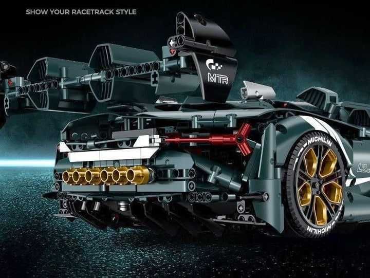 Дитячий іграшковий автоконструктор LAMBORGHIN ,подібний до LEGO