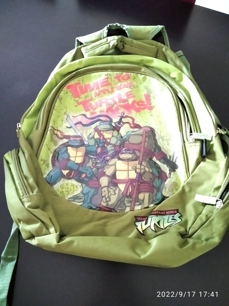 Mochila tartarugas ninja