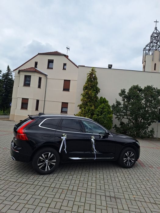 Wynajem samochodu, auto do ślubu, Volvo XC 60, wesele, transport do