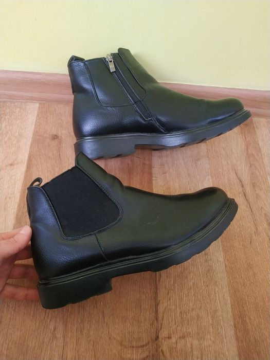 Чоловічі черевики Челсі на блискавці осінній сезон взуття