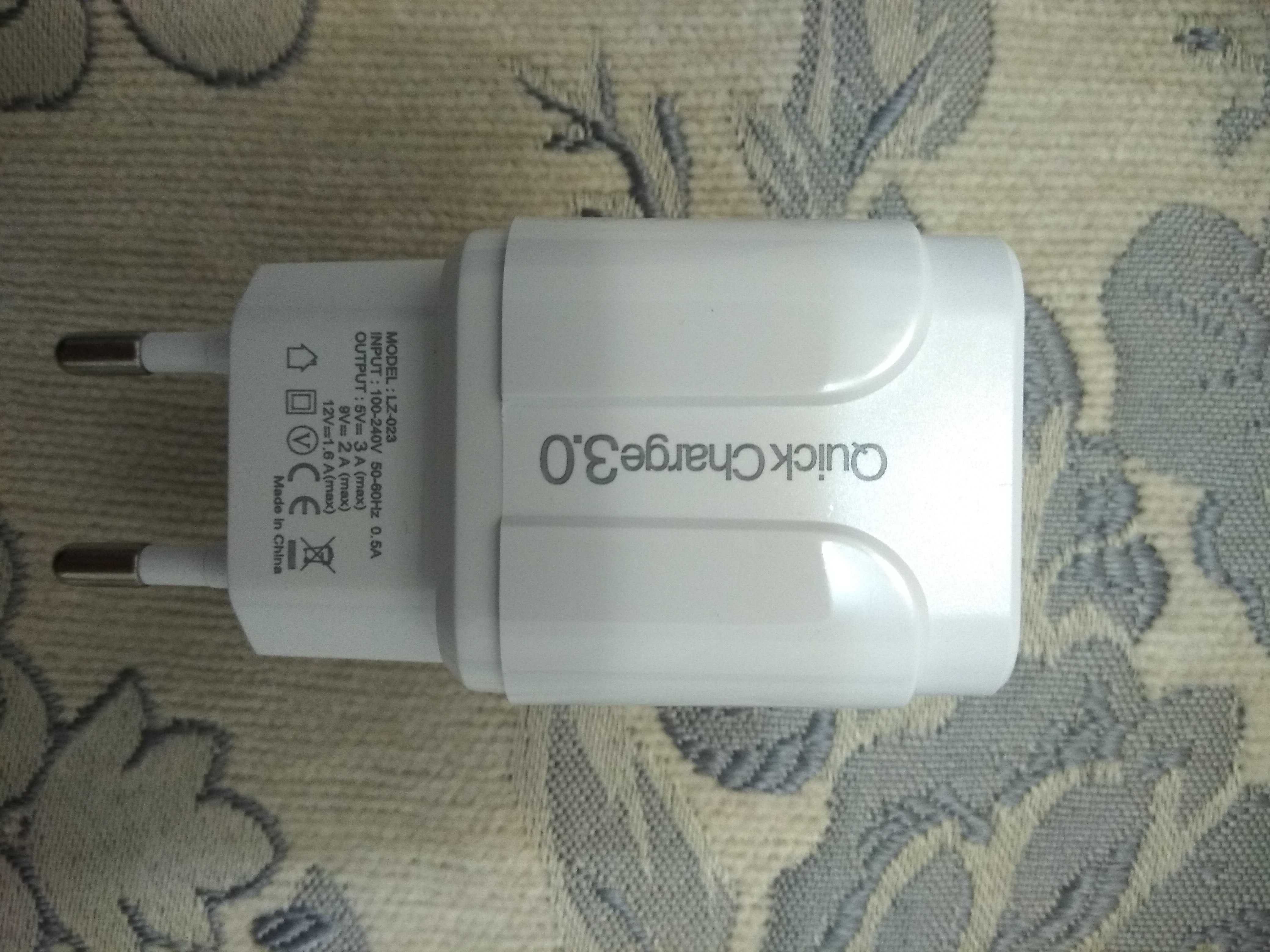 Быстрая зарядка QC 3.0 Fast Charger QC USB 18 ватт