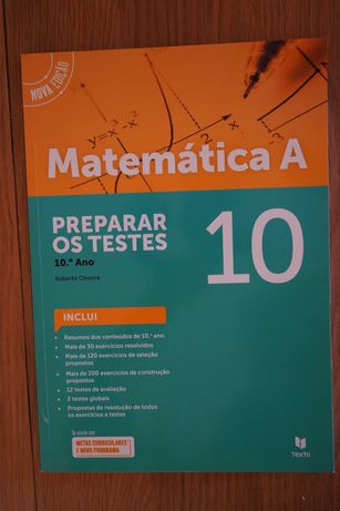 Matemática A  - Preparar os Testes 10.º Ano